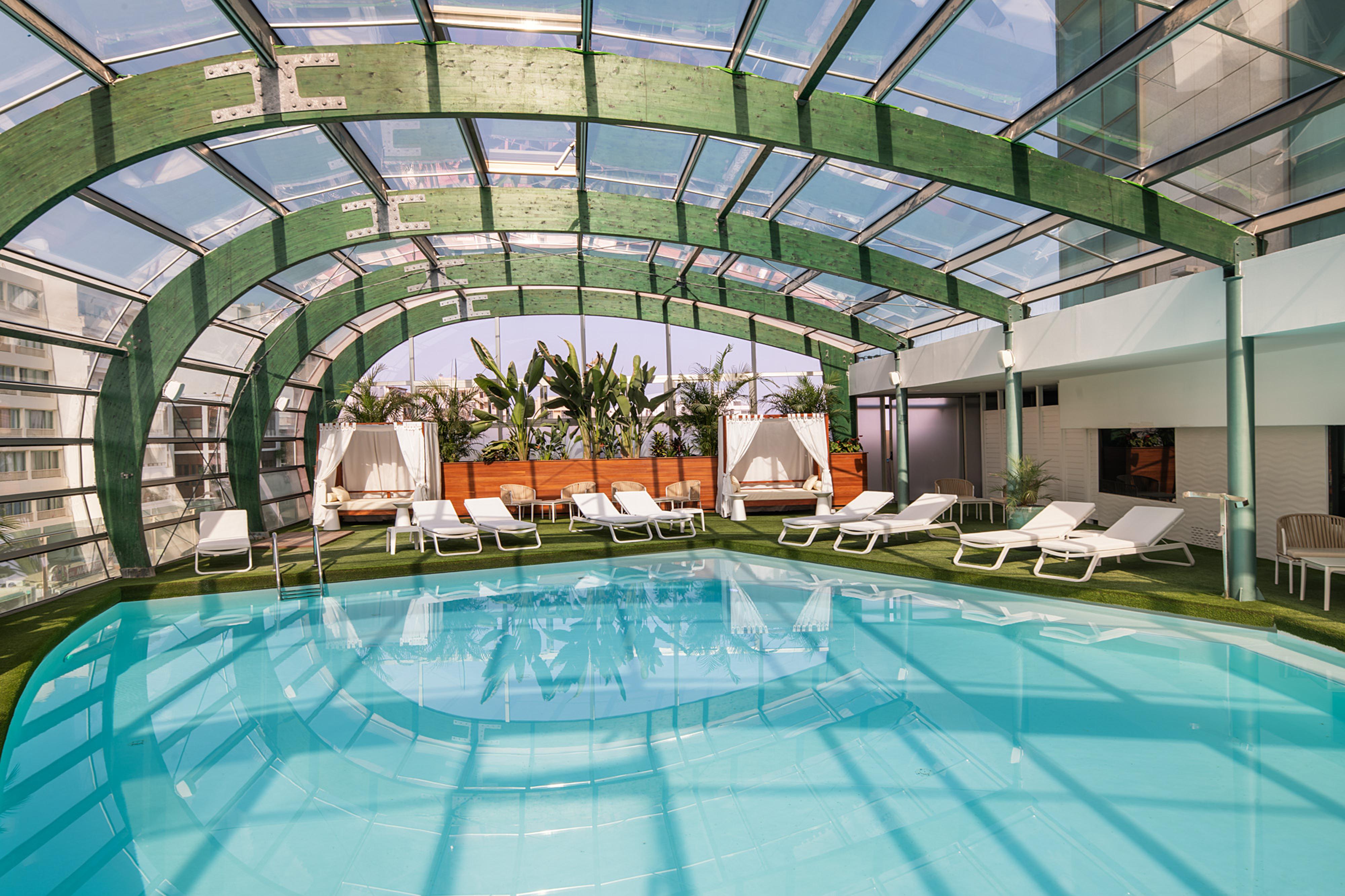 فندق وسبا أريسيف غران أرّاثيفي المظهر الخارجي الصورة The pool at the hotel